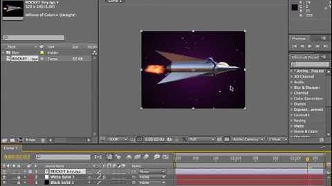 Adobe After Effects CS4 Tutorial 18 - Transparency