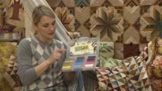 Edyta Sitar from Laundry Basket Quilts and Moda fabrics talks about her new thread assortment from Aurifil threads.