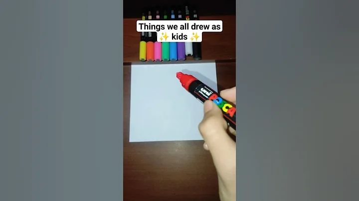 Things we all ✨ drew as kids ✨ #shorts #art