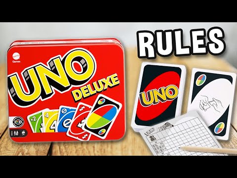 Настольная игра УНО Делюкс / UNO Delux, видео 1