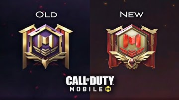 Old vs New Legendary Ranked Animation | Call of Duty Mobile