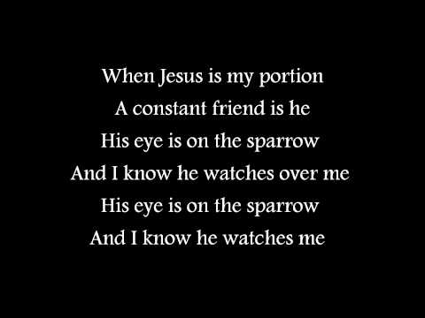 Lauryn Hill & Tanya Blount - His Eye Is On The Sparrow lyrics