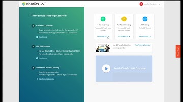 ClearTax GST Demo Dashboard