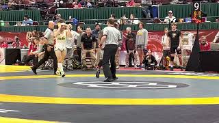 Harney Knocks Off Denkins In The 2023 D1 150 lbs QF
