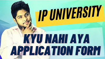 LATEST UPDATE IP University Application form 2021