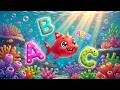 Baby Shark Bubble ABC Adventure | kids nursery rhymes | Alphabet Song, Ocean Learning 🦈🫧🔤