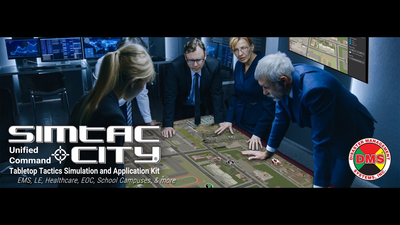 Unified Command Tactics & Simulation Training / SimTac City® by Disaster Management Systems