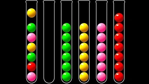 Solving the ball sort puzzle can be a fun way to improve your thinking speed.