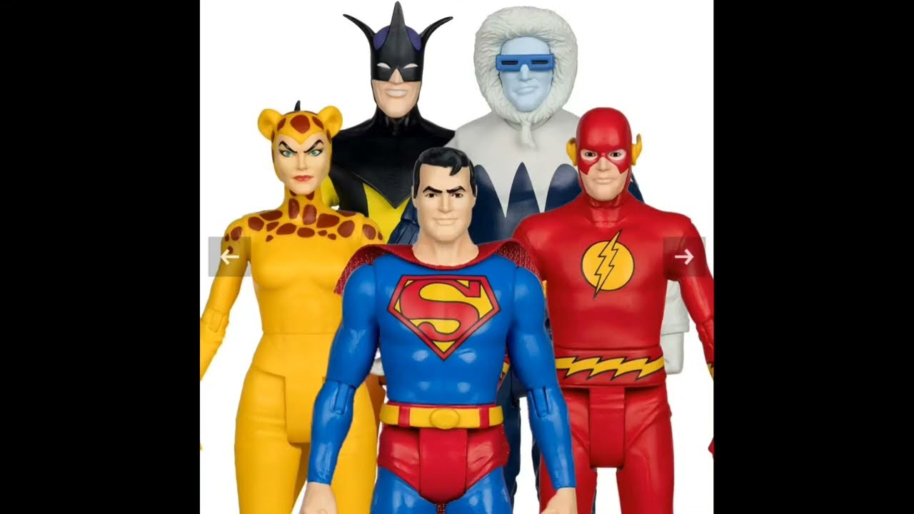 DC Retro Wave 13 Super Friends 6-Inch Scale Action Figure Case of 6