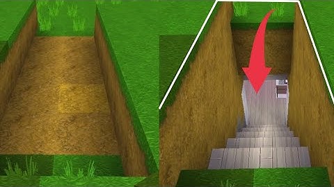 How to build an underground house in mini world