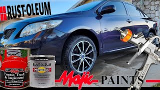 rustoleum paint job