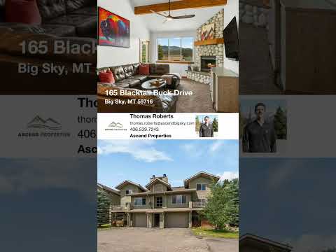 165 Blacktail Buck Drive, Big Sky, MT home video tour