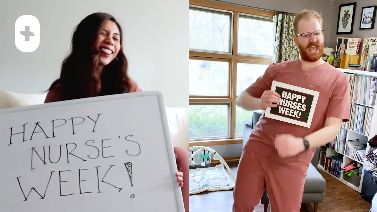 This is a Nurse Nurses Week 2021 FIGS Scrubs YouTube