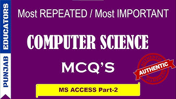 25 Most Important Computer MCQS for PPSC Test Preparation | FPSC | CSS | NTS | Part 2
