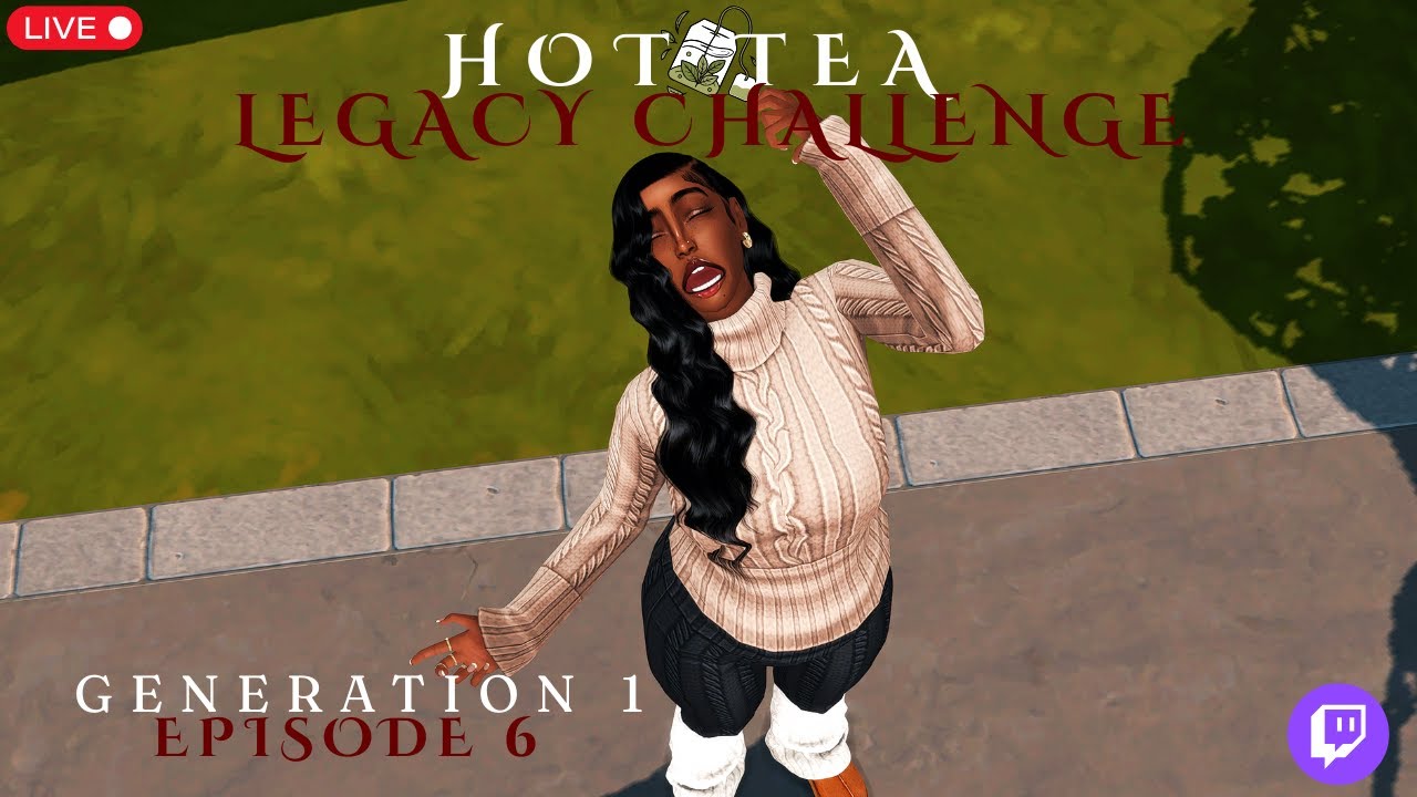 Our founder Is Having Mortimer Goth’s Secret Babies| Hot Tea Legacy Challenge EP.6. Gen 1🍵