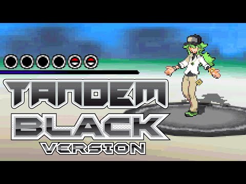 Pokemon Tandem Black - Nds Rom Hack, All-doubles Game With Over 70 Altered Moves, Reworked Encounter