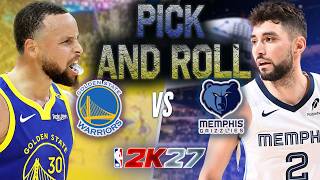 🏀 Golden State Warriors Vs Memphis Grizzlies: Perimeter Showdown! NBA 2K27 Full Game