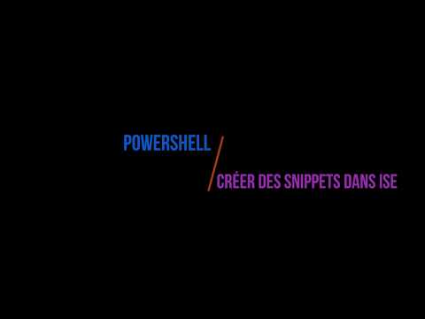 PowerShell Creer des
