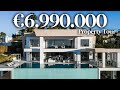 Inside €6.990.000 New Modern Hilltop Mega Mansion in Marbella, Spain | Drumelia Property Tour