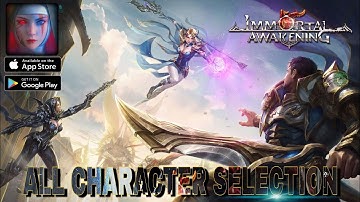 Immortal Awakening All Character Selection - android/iOS