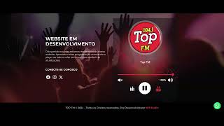 Trecho de Intervalo Comercial + Vinheta Cantada - Top FM 104.1 SP (15/05/2024)