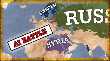 EU4 - EVERY CULTURE AS A NATION - KultureKrieg Mod - AI Battle - Timelapse