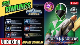 Download Lagu Power Rangers Legacy Wars ⚡️ | Lightspeed Green Ranger Joel Rawlings Unboxing \u0026 Gameplay | 🔴 LIVE MP3