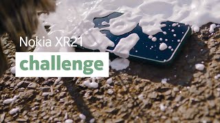 Nokia Mobile Vídeos The Nokia XR21 Challenge: Soap washing