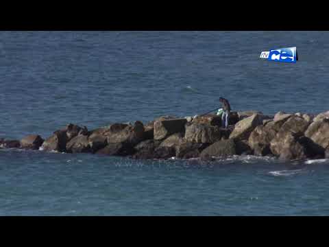 José Manuel Ureba vencedor del  primer concurso de pesca de la Liga de la modalidad surfcasting