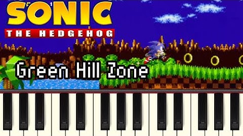 Green Hill Zone - Sonic the Hedgehog [Synthesia]