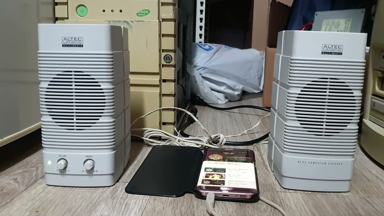 ALTEC LANSING ACS5 MULTIMEDIA SPEAKER #2 - YouTube