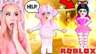 Leah Ashe Italia Vlip Lv - pretending to be my biggest hater roblox flee the facility