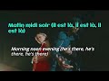 INDIRA - IL EST LA Traduction anglaise//English translation//paroles _lyrics (Remix) feat. KS BLOOM