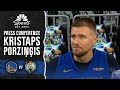 Warriors' Kristaps Porziņģis shares mentality before facing former team Celtics | NBC Sports BA