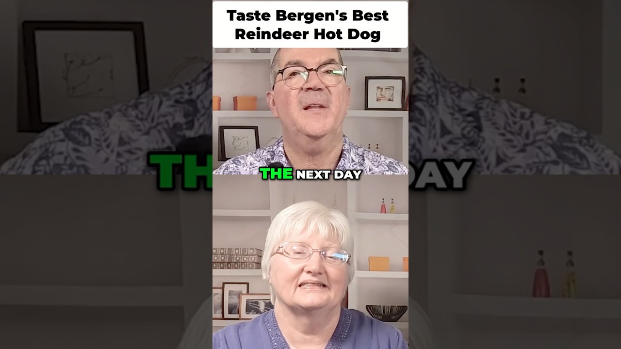 Norway Fjord Cruise & BEST Reindeer Hot Dogs!