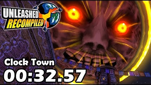 Unleashed Recompiled (Sonic Unleashed PC) - Clock Town Mod Speed Run 00:32.57