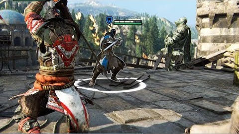 For Honor Duel Gameplay - Samurai Orochi VS Knight Warden (1v1 Closed Alpha)