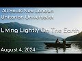 Living Lightly On The Earth