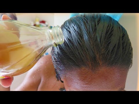 Видео: Яблочный уксус для волос: рост, перхоть, полоскание