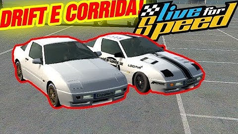 CORRIDA e DRIFT com um AMIGO no LFS 0.7A!!! (Live For Speed)