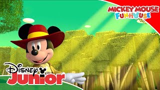 Mickey Mouse Funhouse: La cría de gorila | Disney Junior Oficial