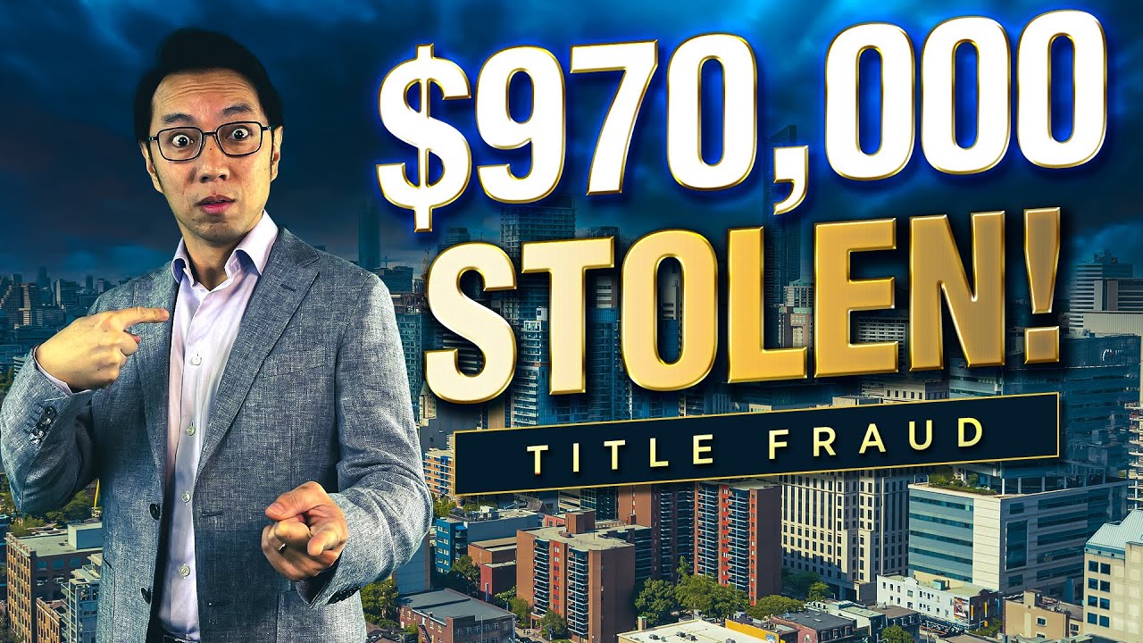 A REAL Story - Condo Title Fraud in Downtown Toronto.  Thieves Stole it for $970,000!