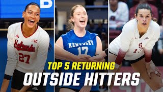 Famous Top 5 returning outsides for the 2025 NCAA women's volleyball season Profile