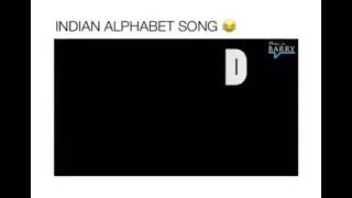 Indian Alphabet song 🤣🤣 Resimi