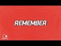 Becky Hill, David Guetta - Remember (Lyrics)