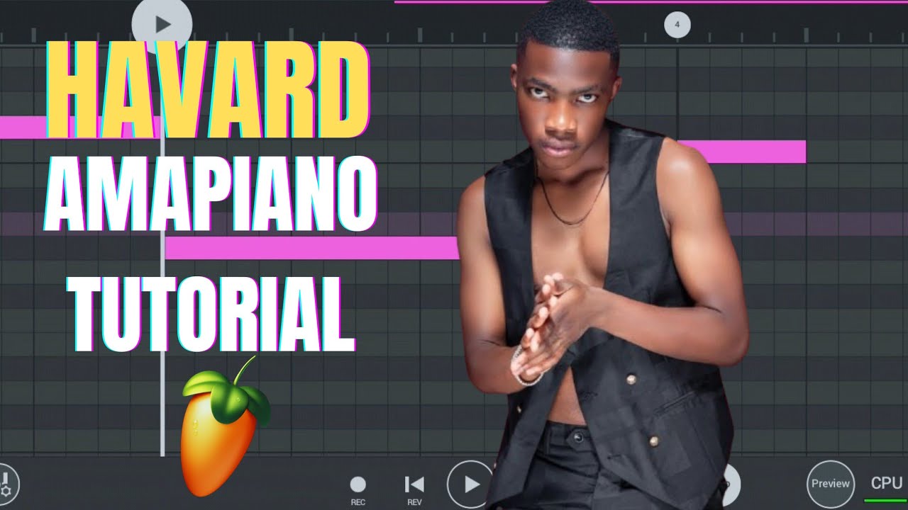 How to Make Havard Amapiano Like Royal MusiQ From Scratch| FL STUDIO MOBILE 