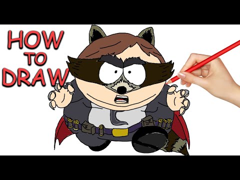 How to Draw Eric Cartman as The Coon