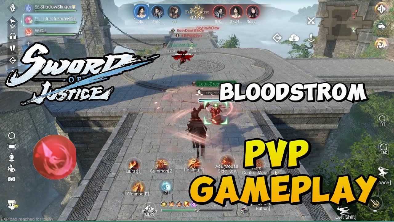 Sword Of Justice Global - BloodStrom PVP Gameplay