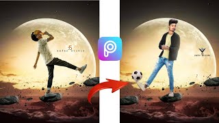 Walk in Space Concept | Space Walk Photo Editing picsart in Tutorial screenshot 4