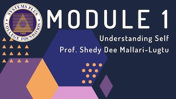 Understanding Self Module 1
